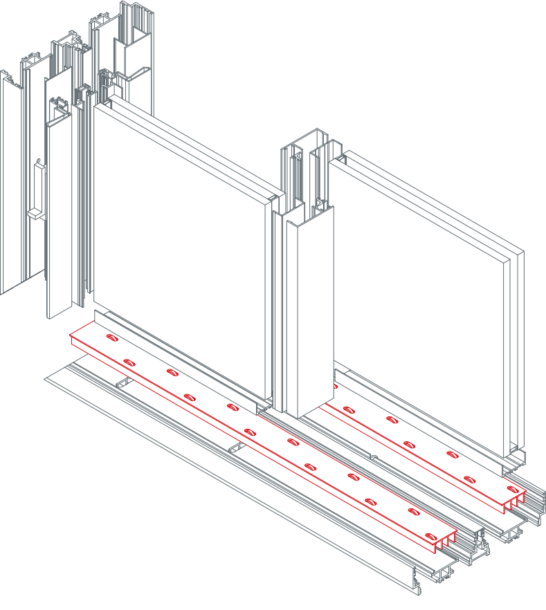 Removable bearing profile