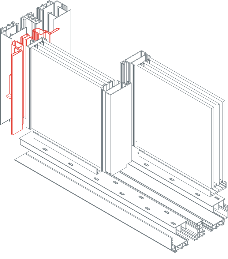 Handle multipoint locking system