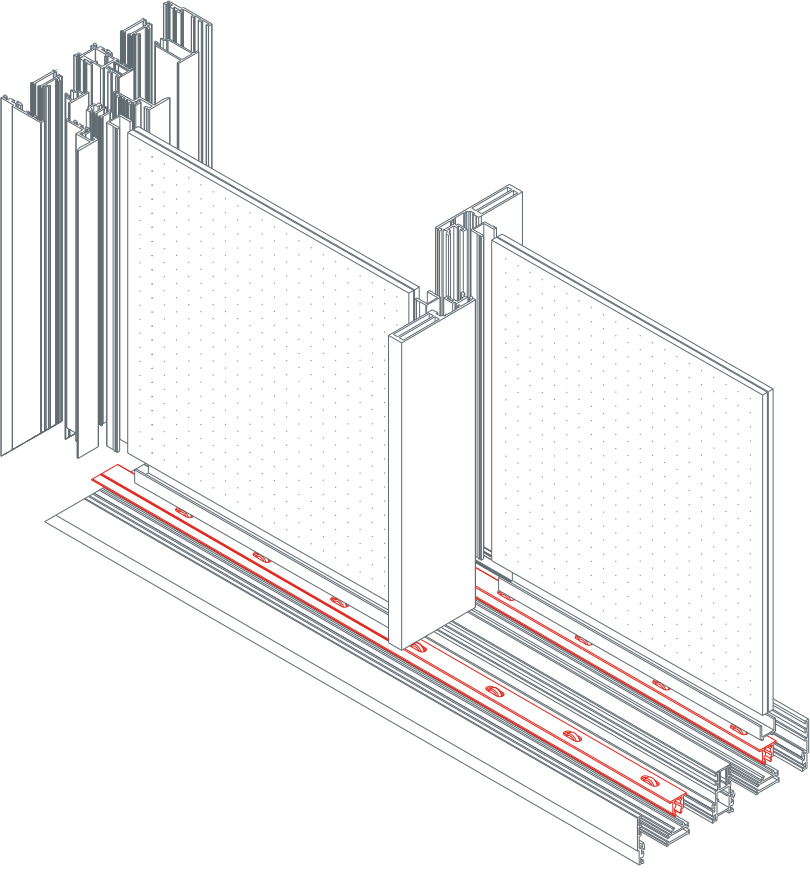 Removable bearing profile